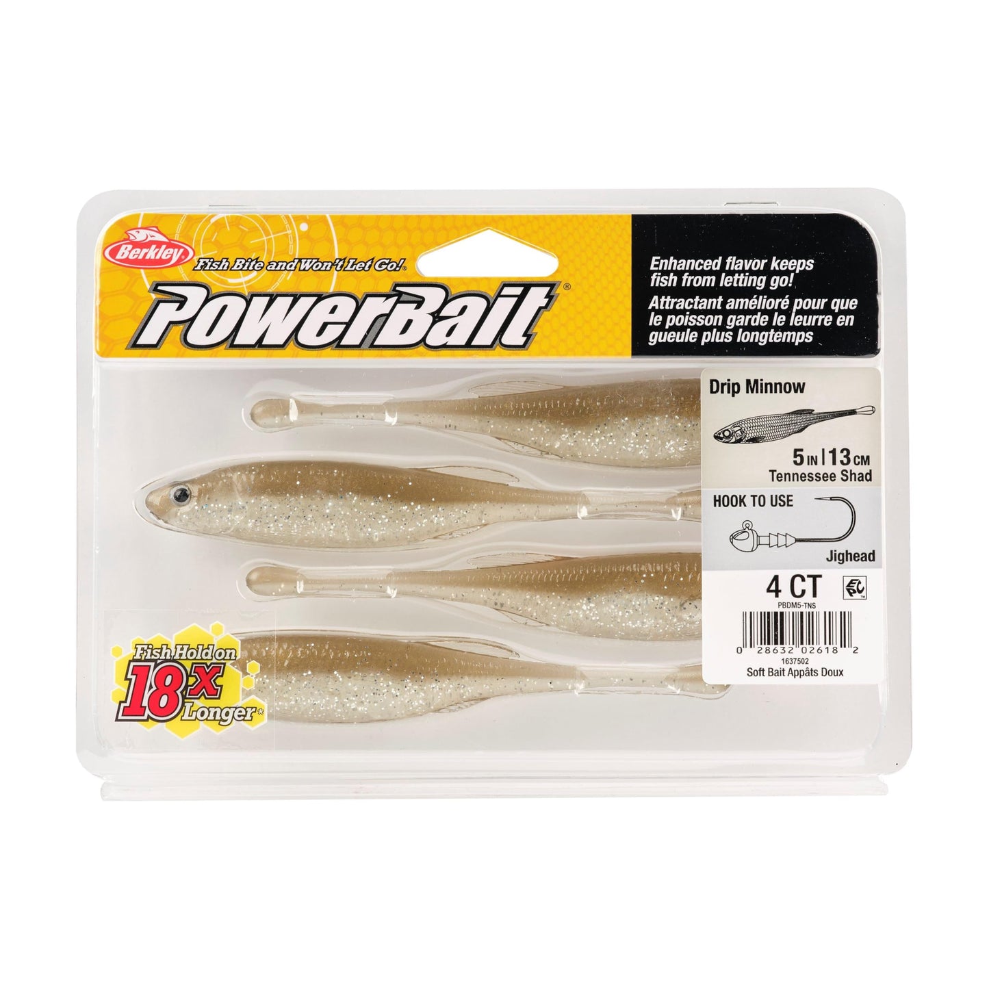 Berkley PowerBait Drip Minnow Fishing Soft Bait