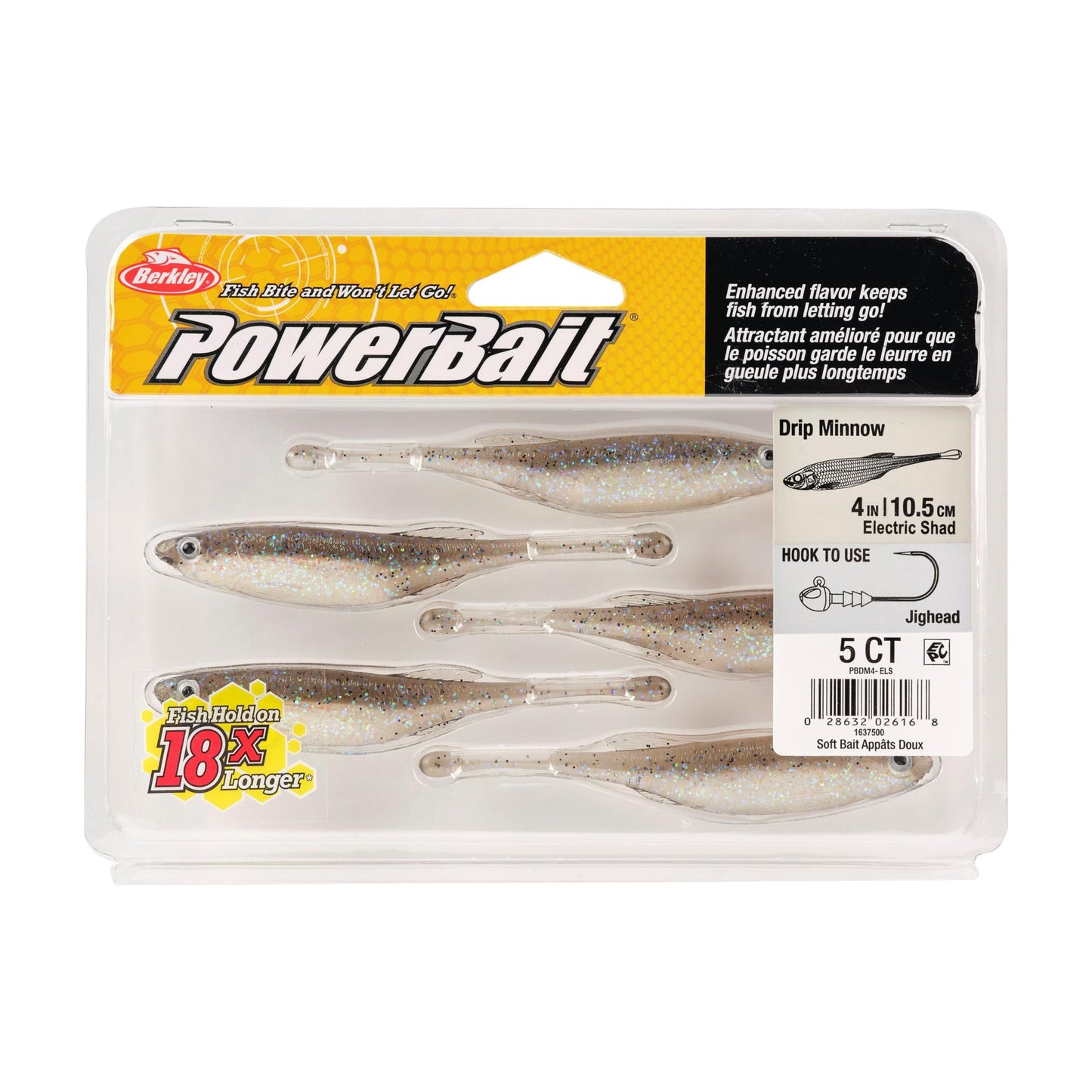 Berkley PowerBait Drip Minnow Fishing Soft Bait