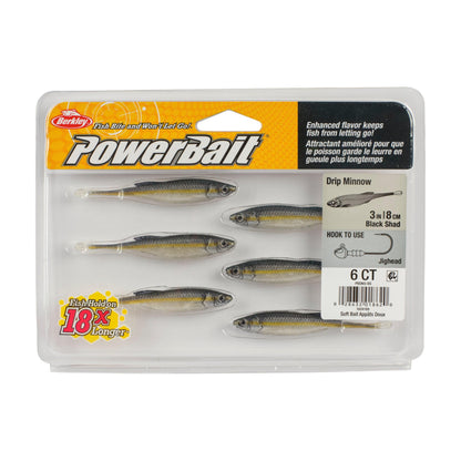Berkley PowerBait Drip Minnow Fishing Soft Bait