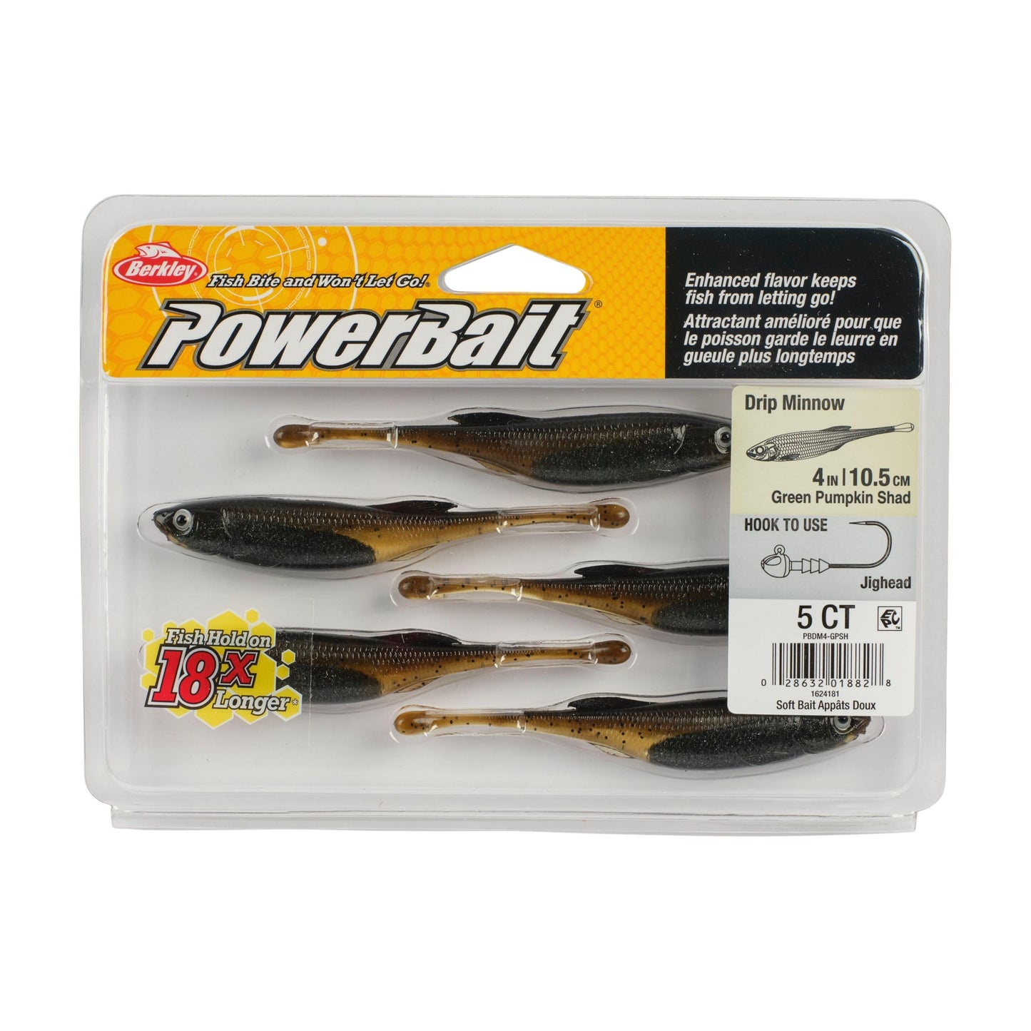Berkley PowerBait Drip Minnow Fishing Soft Bait
