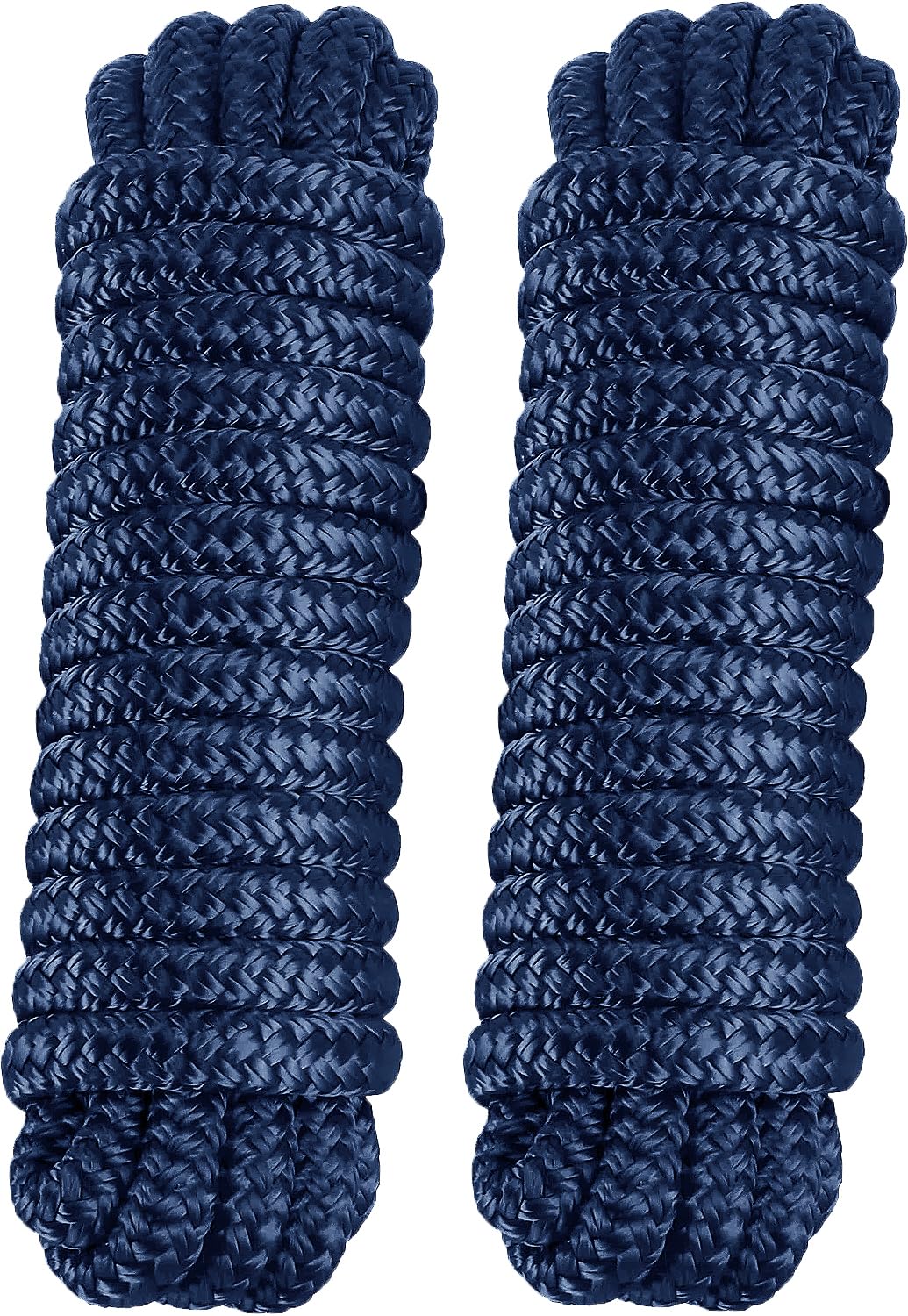 2-Pack Double Braid Nylon Boat Ropes