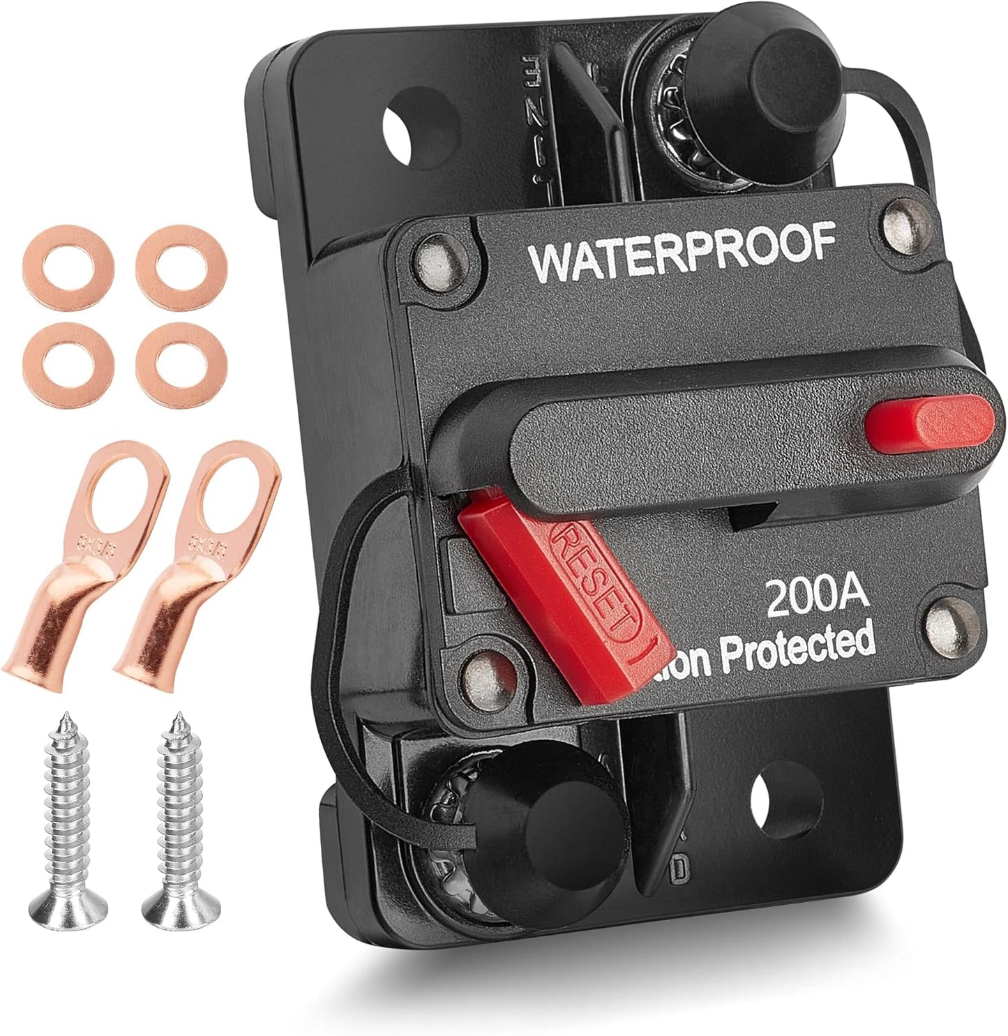 RED WOLF 200 Amp Circuit Breaker Fuse