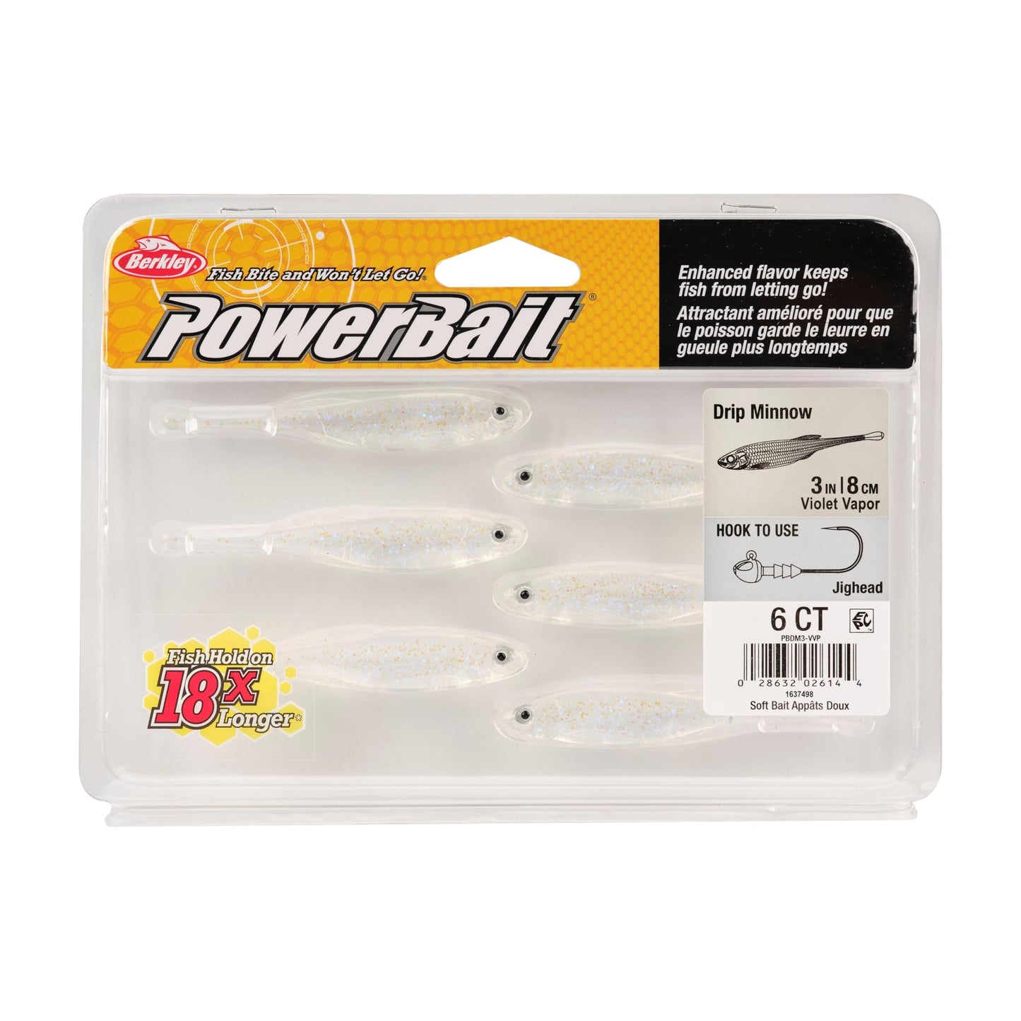 Berkley PowerBait Drip Minnow Fishing Soft Bait