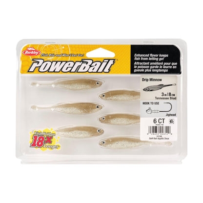 Berkley PowerBait Drip Minnow Fishing Soft Bait