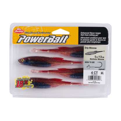 Berkley PowerBait Drip Minnow Fishing Soft Bait