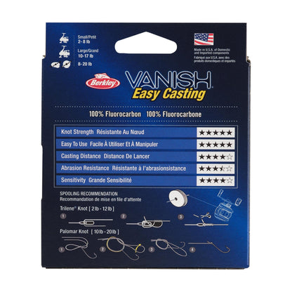 Berkley Vanish Fluorocarbon Fishing Line/Leader Material