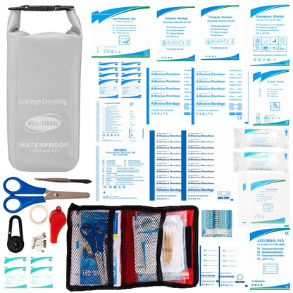 Waterproof First Aid Kit Roll Top Boat Emergency Kit