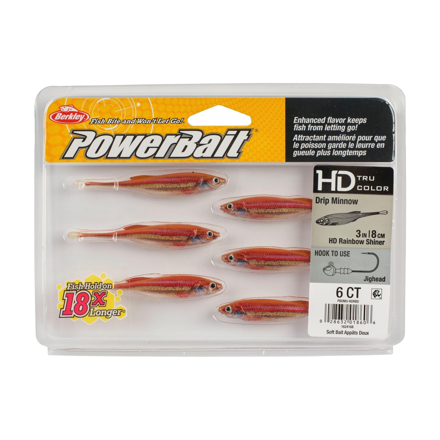 Berkley PowerBait Drip Minnow Fishing Soft Bait