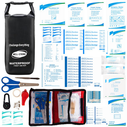 Waterproof First Aid Kit Roll Top Boat Emergency Kit