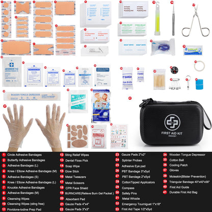 VRIEXSD Premium First Aid Kit