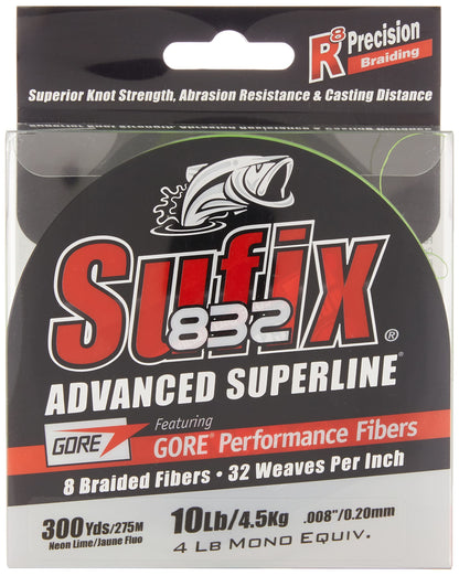 Sufix 832 Advanced Superline Braid -300 yards