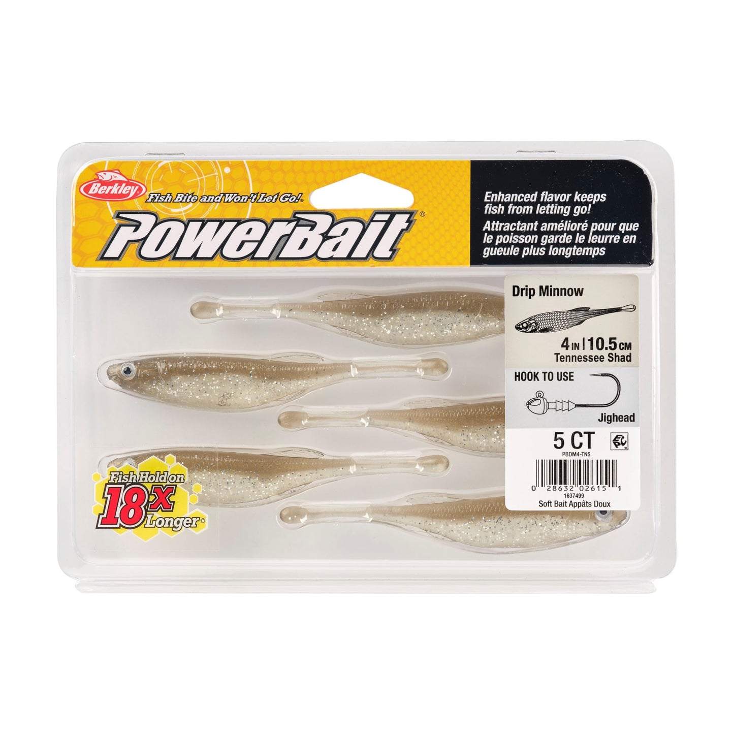 Berkley PowerBait Drip Minnow Fishing Soft Bait