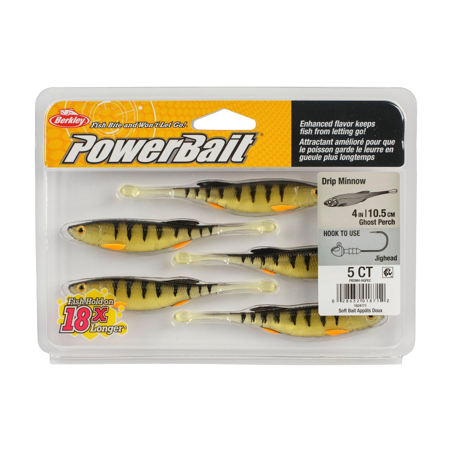 Berkley PowerBait Drip Minnow Fishing Soft Bait