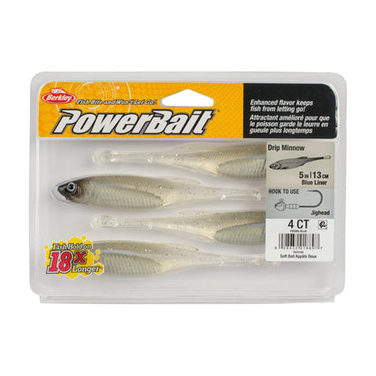 Berkley PowerBait Drip Minnow Fishing Soft Bait