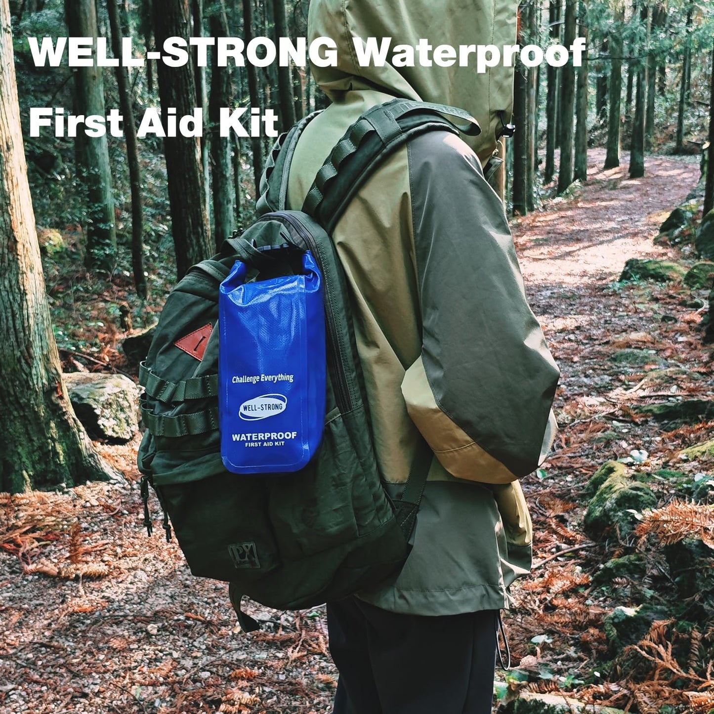 Waterproof First Aid Kit Roll Top Boat Emergency Kit