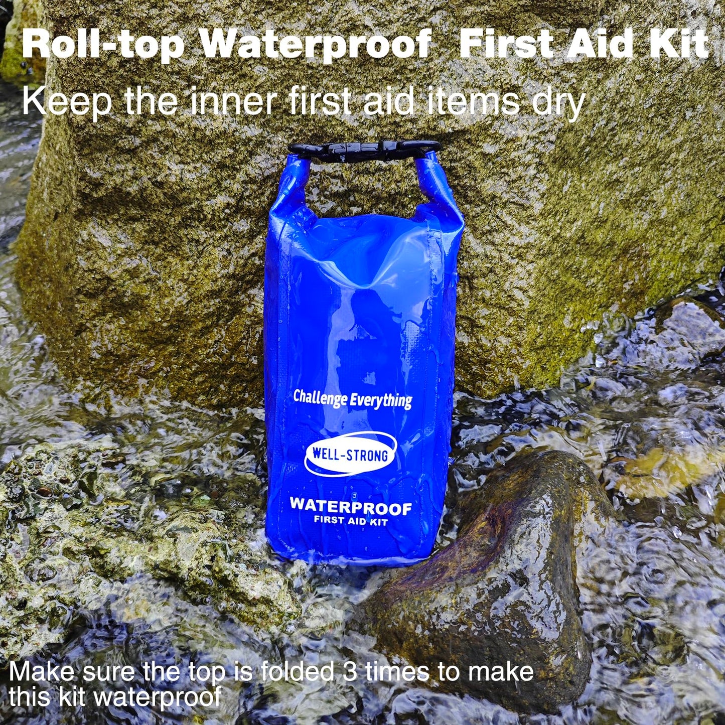 Waterproof First Aid Kit Roll Top Boat Emergency Kit