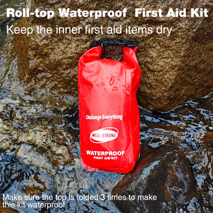 Waterproof First Aid Kit Roll Top Boat Emergency Kit