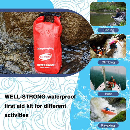 Waterproof First Aid Kit Roll Top Boat Emergency Kit