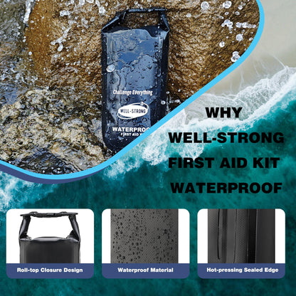 Waterproof First Aid Kit Roll Top Boat Emergency Kit