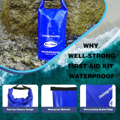 Waterproof First Aid Kit Roll Top Boat Emergency Kit