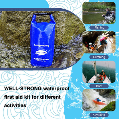 Waterproof First Aid Kit Roll Top Boat Emergency Kit