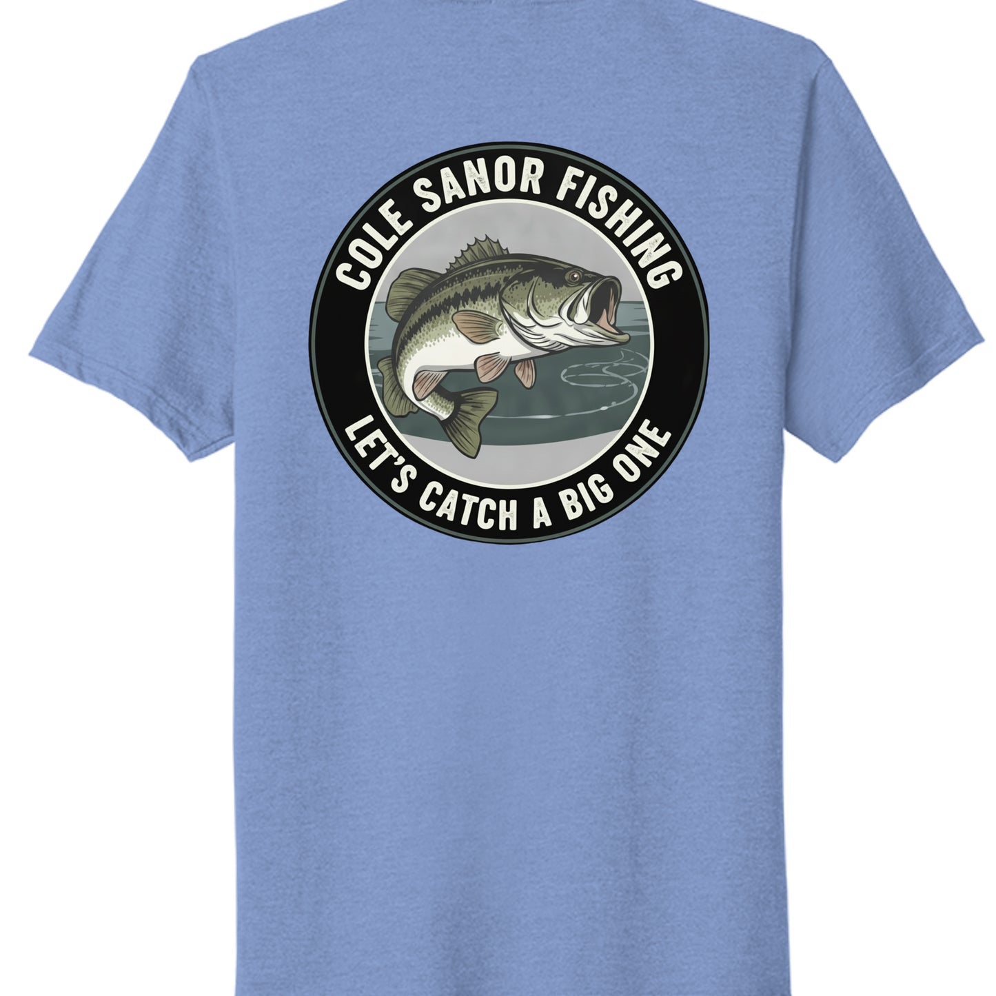 Carolina Blue Heather - PC330 - BACK